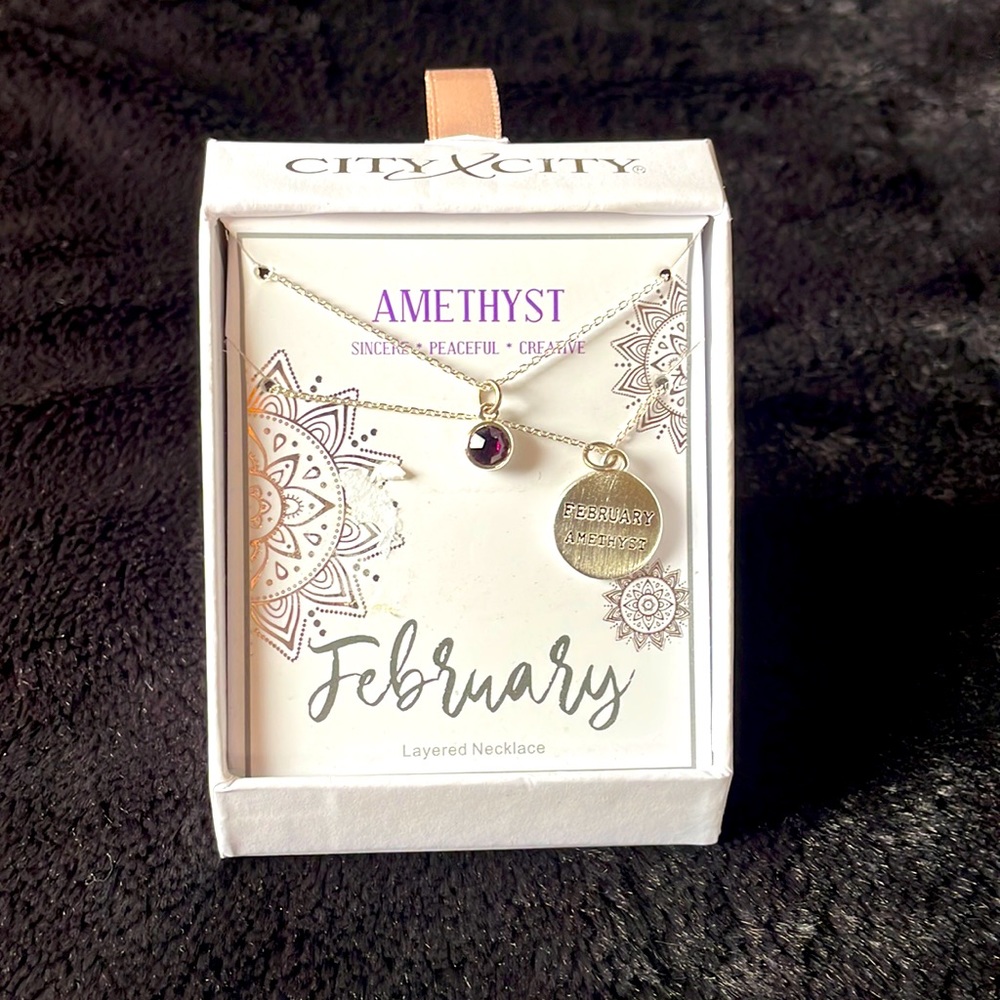 COPY - AMETHYST  NECKLACE